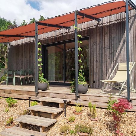 L'Ermitage - L'Ecolodge Des Monts Des Flandres - Au Coeur De 800M2 De Jardin Prive Saint-Jans-Cappel エクステリア 写真
