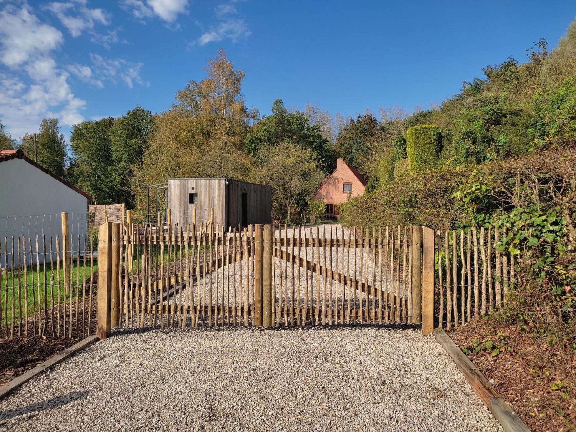 L'Ermitage - L'Ecolodge Des Monts Des Flandres - Au Coeur De 800M2 De Jardin Prive Saint-Jans-Cappel エクステリア 写真